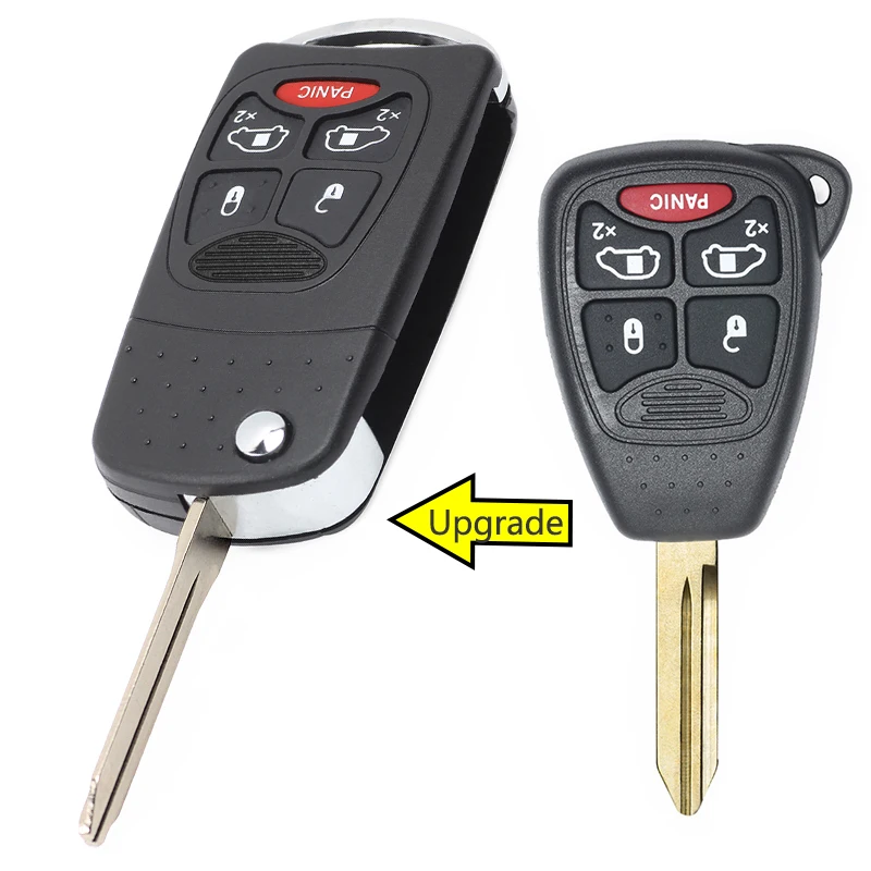 KEYECU для Chrysler Sebring PT Cruiser Dodge Durango Jeep оригинальная грудного вскармливания чехол