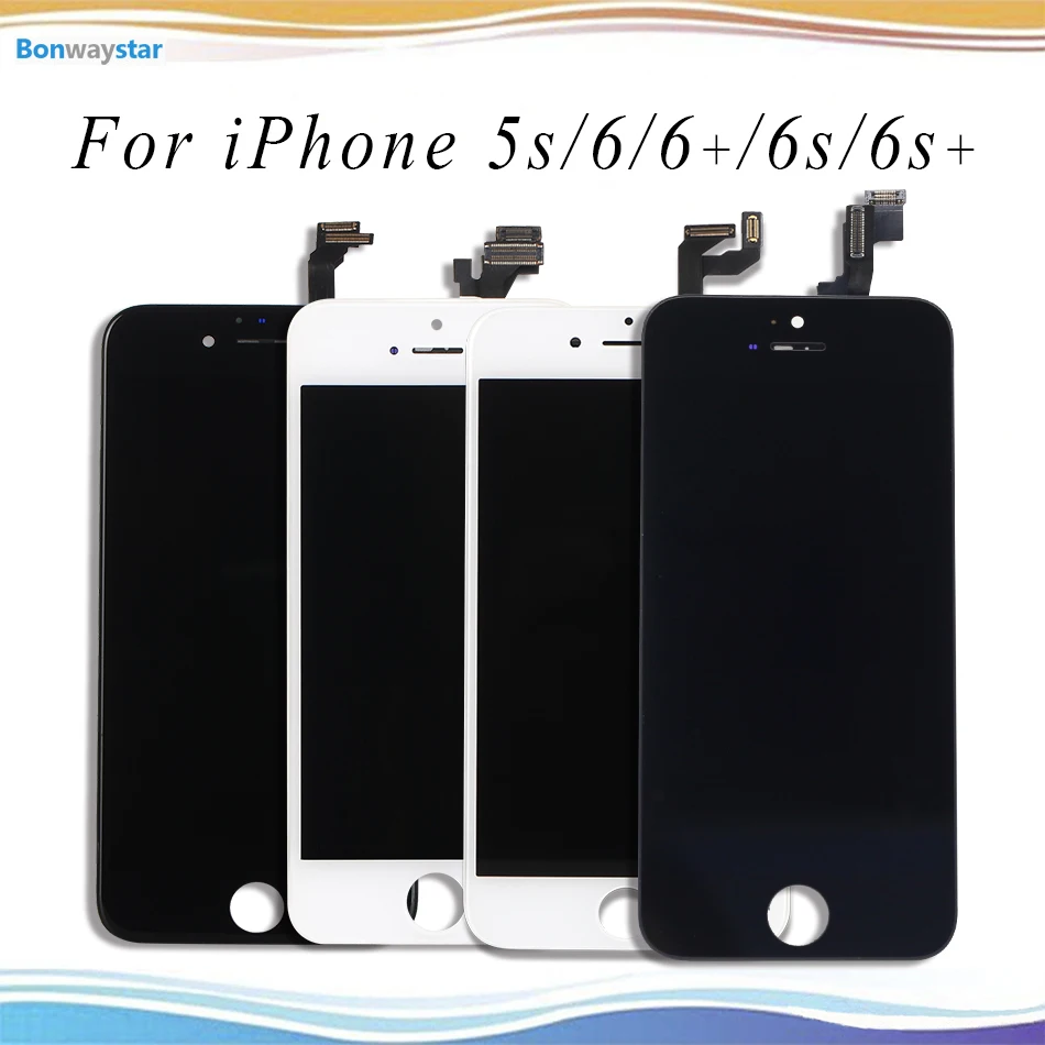 Сменный сенсорный ЖК экран AAA для iPhone 6 6S модуль Alibaba Express iphone 5s plus|Экраны мобильных