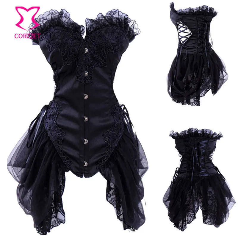 Тюлевое бюстье в стиле &quotЛолита&quot пикантный корсет топ готические корсеты