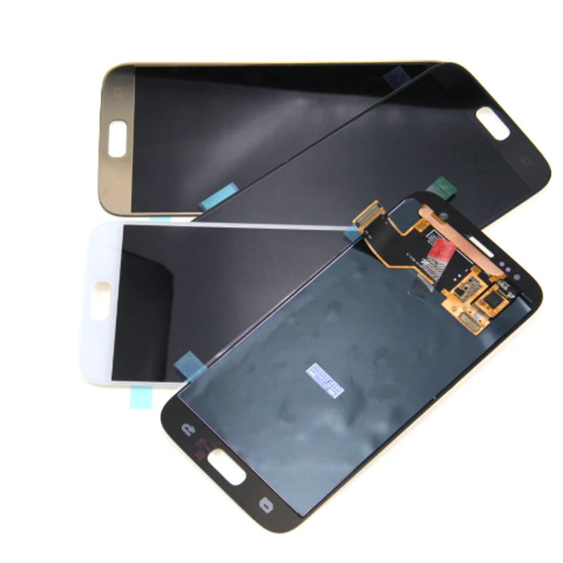 1 шт. супер AMOLED ЖК дисплей для samsung GALAXY S7 G930 G930F кодирующий преобразователь