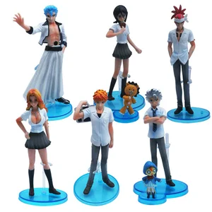 Набор фигурок 6 шт.лот мультяшный отбеливатель Abarai Renji Rangiku