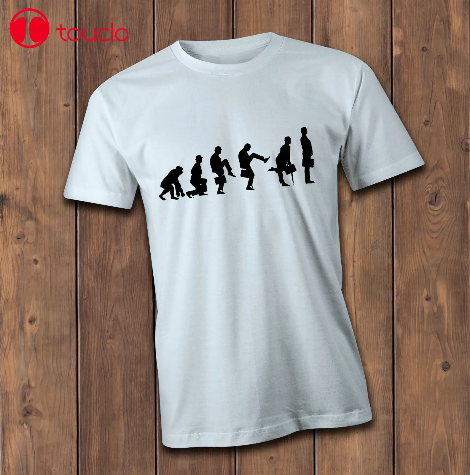 Мужская футболка Monty Python с принтом из мультфильма Служение глупой прогулки
