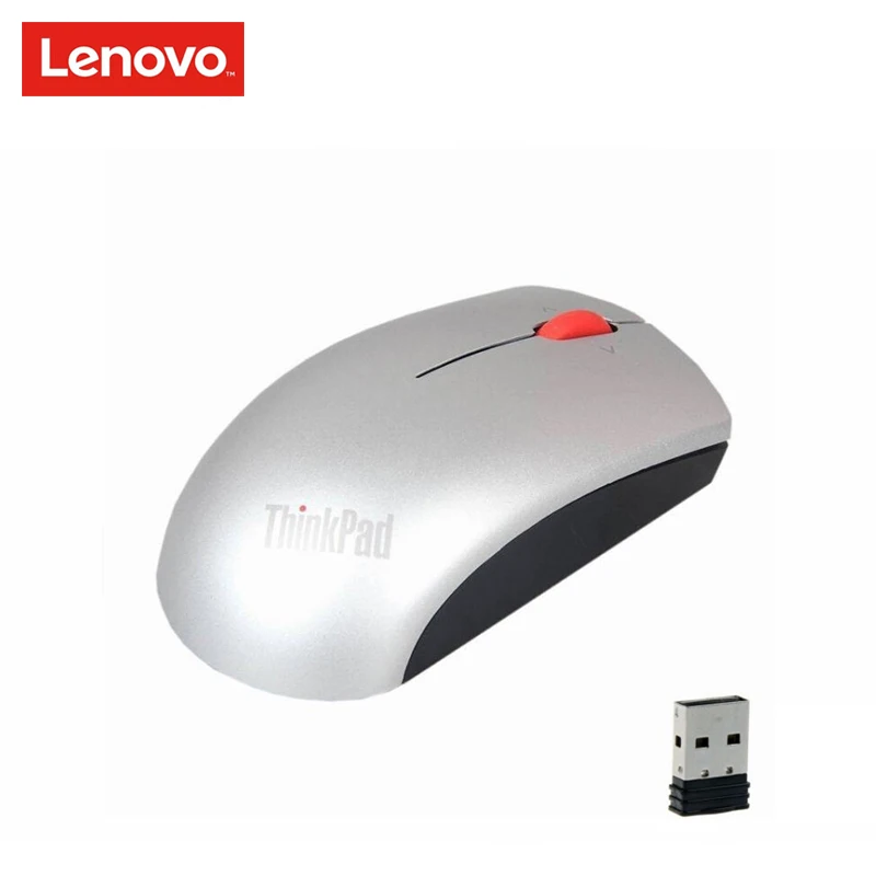 Lenovo 0b4716 серии Беспроводной Мышь USB 2.4 ГГц Портативный с 1200 точек/дюйм синий трек