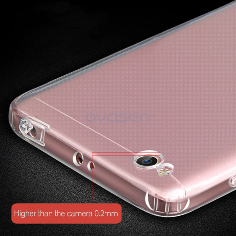 Ультра-тонкие Силиконовые пылезащитные Чехлы для Xiaomi Redmi 5A 5 A 0 ''мягкий ТПУ