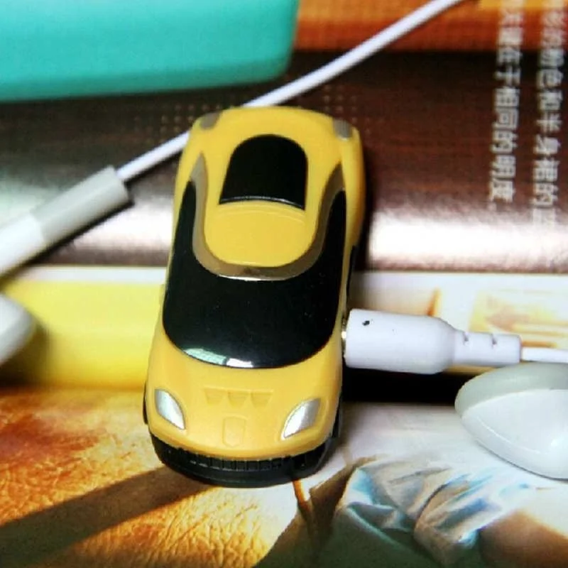 Мини MP3 светодиодный свет милый автомобильный mp3 плеер мультфильм USB Withe TF слот для