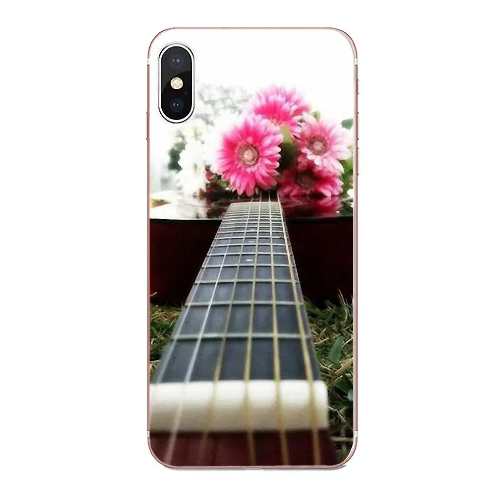 Фото мягкий чехол для телефона Xiaomi Redmi Note 2 3 3S 4 4A 4X 5 5A 6 6A Pro Plus бас гитара струны