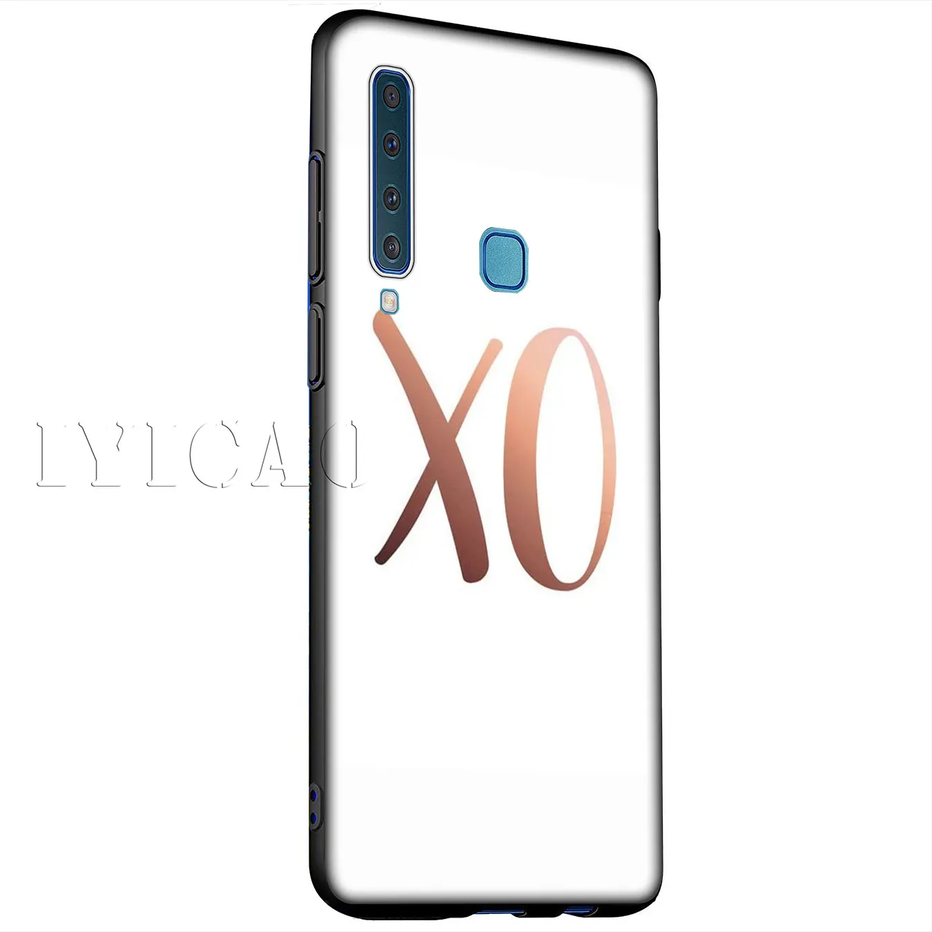 IYICAO сердце любовь ананас Золотая Роза в полоску мягкий чехол для samsung Galaxy A6 плюс A9