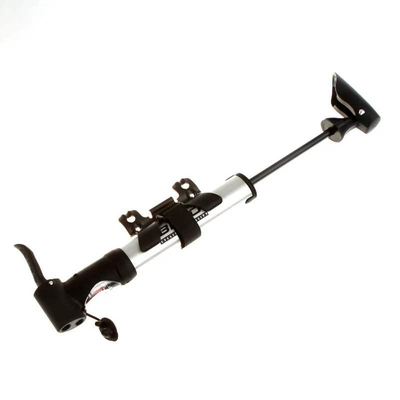 Portable Mini Aluminum Alloy Bicycle Pump with Adapters Bicicleta Mountain Bike Inflatable Air MTB Cycling Parts | Спорт и