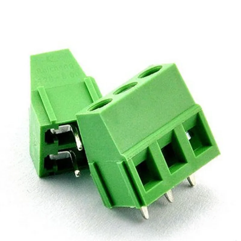 20 шт. KF128 5 0 мм/3 81 мм 2P 3P Соединительный терминал соединительный - Цена: 0