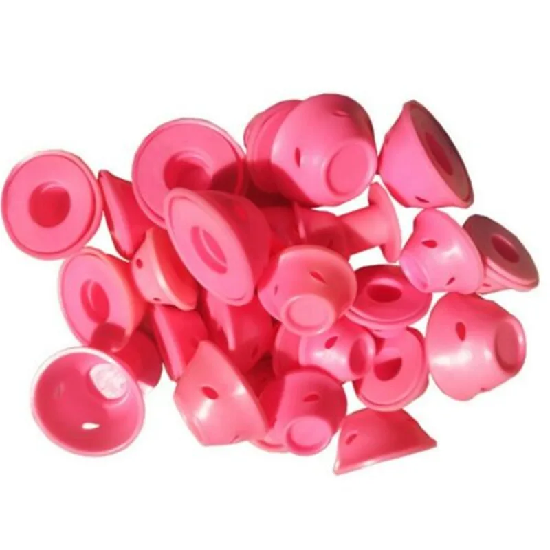 10pcs Rubber Curlers Magic Hair Roller Silicone Hairstyle Curler Makeup Styling DIY Tool Rollers | Красота и здоровье