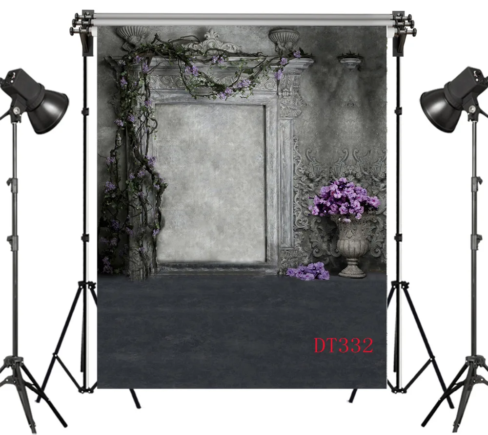 LB 5X7FT виниловые домашние фотографии фоновые реквизиты ретро интерьер стены и пол
