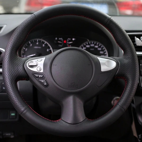 Рычаг переключения передач для Nissan Sentra 2013 2018 универсальный кожаный рычаг высшего