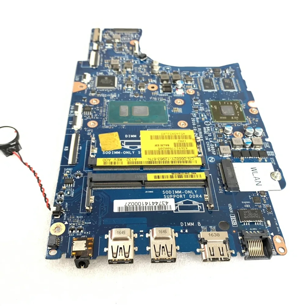 KEFU CN-06682Y 6682Y для DELL INSPIRON 5567 5767 материнская плата для ноутбука BAL20 LA-D805P REV: 1,0 I3-6006U материнская плата может подойти LA-D801P