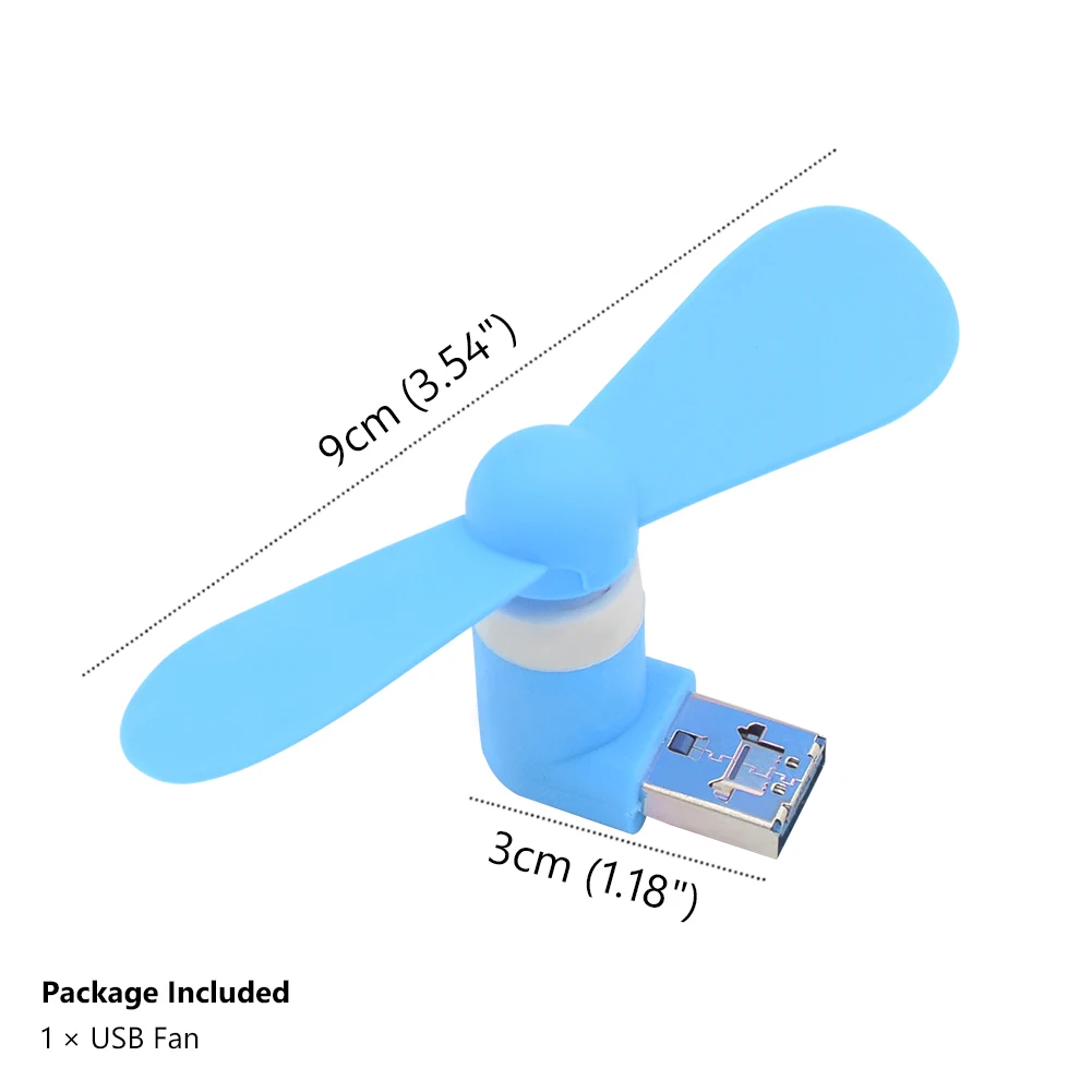 blue YCDC 2-в-1 мини-usb вентилятор комбо USB кабель+ кабель Micro USB гаджет-генераторная установка сильный ветер вентилятор для samsung Xiaomi huawei htc otg-эндоскоп для смартфонов - Цвет: blue