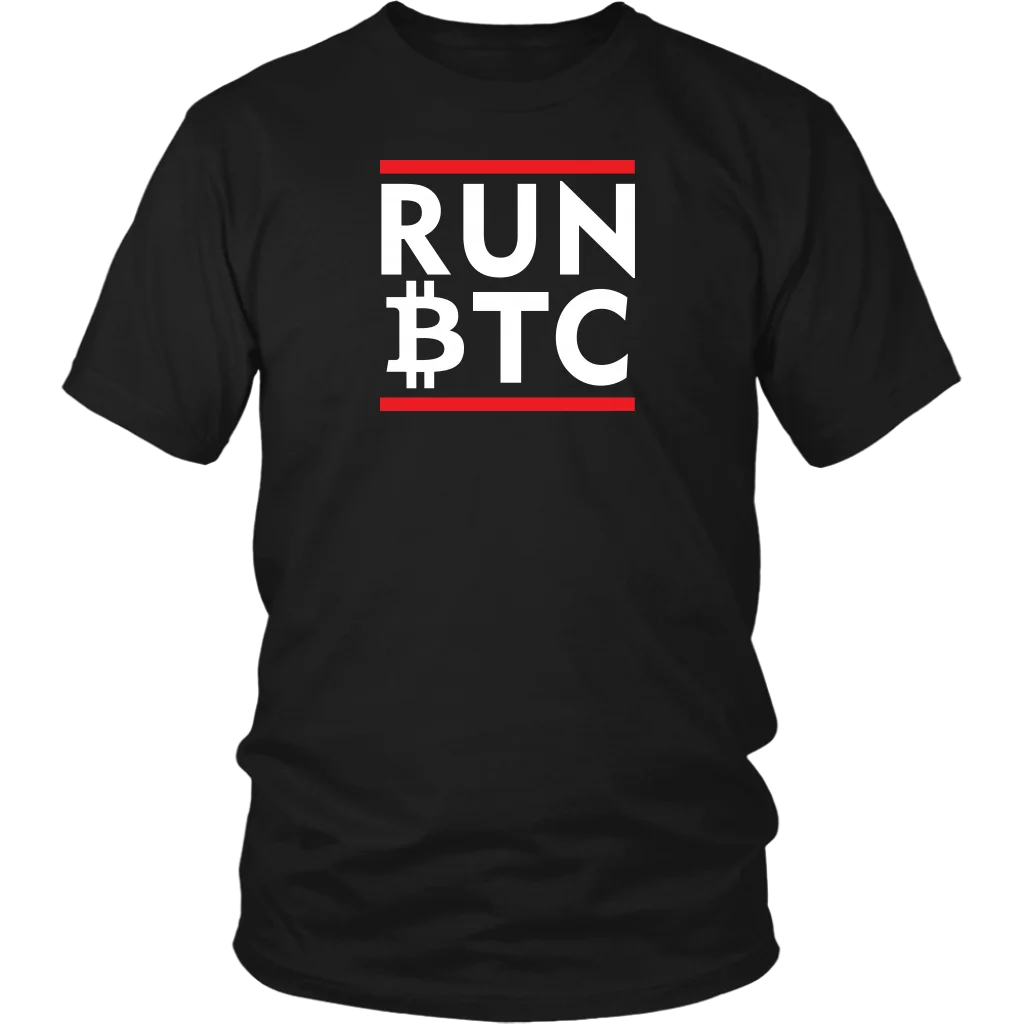 Футболка с изображением биткойна для бега BTC футболка криптовалют премиум класса