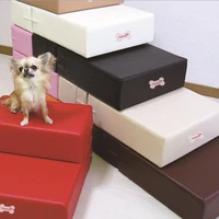 waterproof leather stairs for puppies little small medium animals fold easy cleaning pet dogs sofa cushion beds ladder products