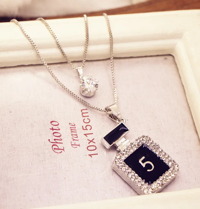 N96 флаконы духов новый номер 5 Collier femme ювелирные изделия воротник largo neckless свитер