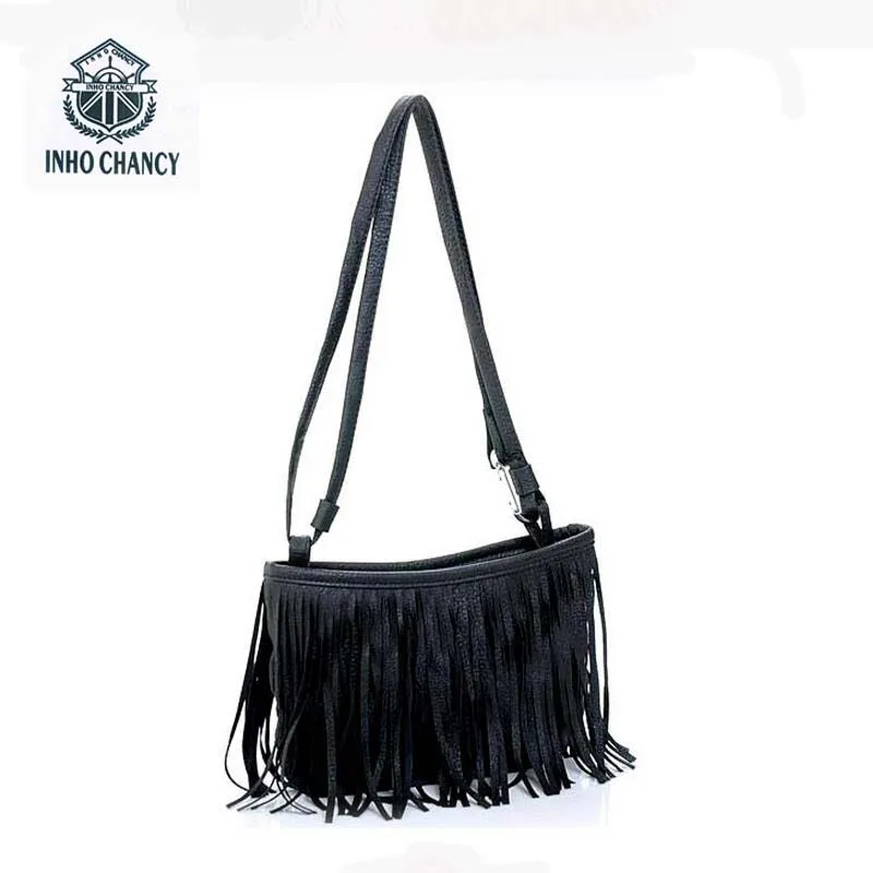 Tassel Messenger bag 2017 luxury handbags women bags designer crossbody vintage pu Shoulder Bag Clutch Handbag Purses | Багаж и сумки