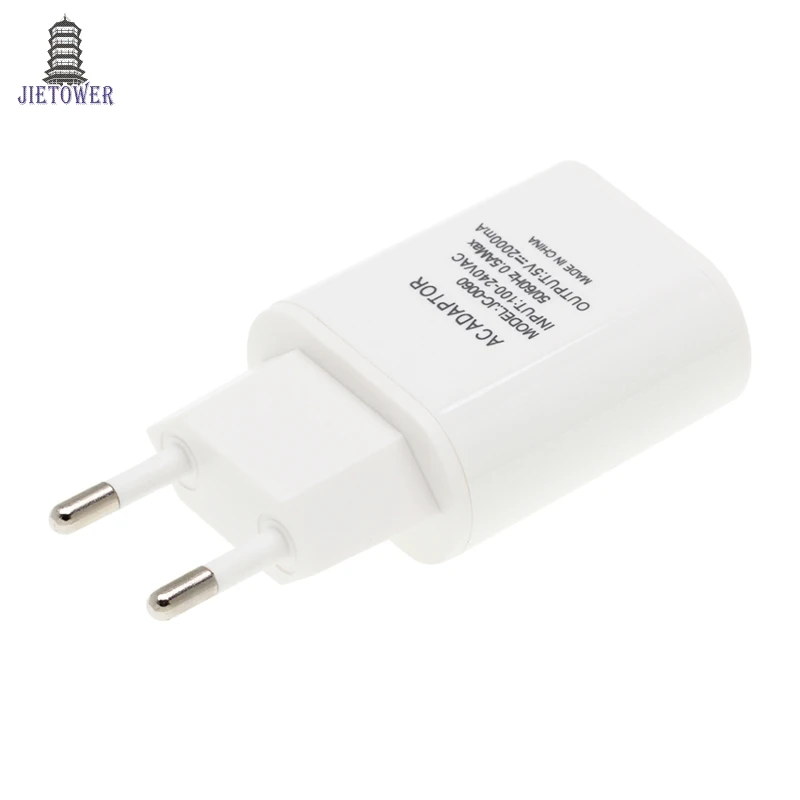 Высококачественный USB-адаптер для быстрой зарядки 5 В 2 а с вилкой ЕС/США адаптер
