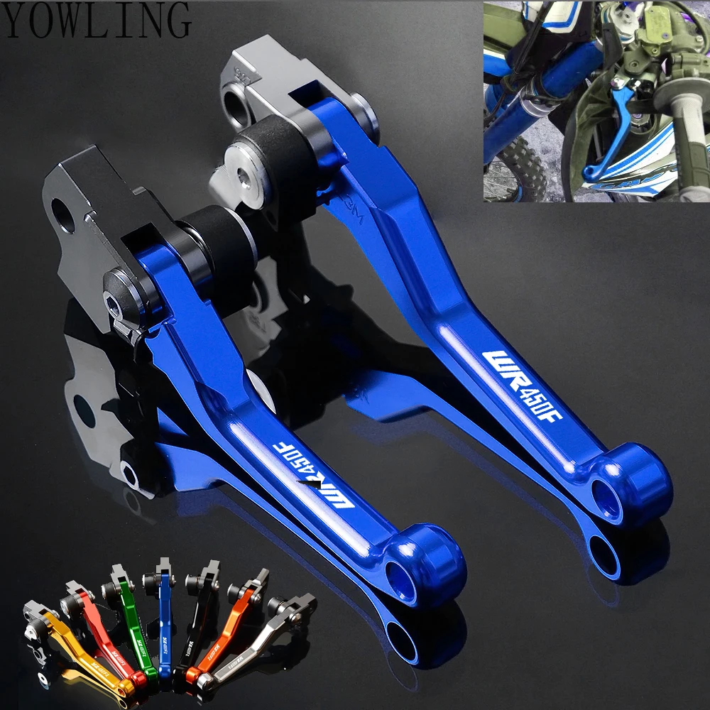 Складные рычаги тормоза и сцепления для мотоцикла YAMAHA WR450F WR450 F 2001-2015 | Автомобили