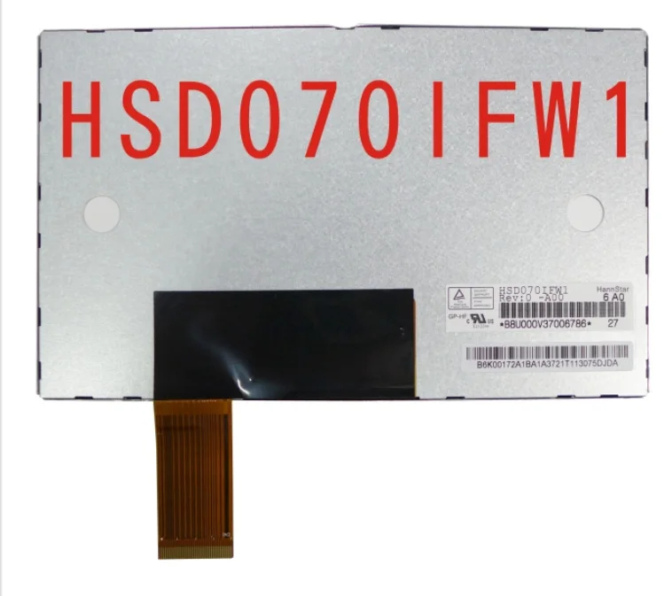 7 дюймов TFT lcd HSD070IFW1 HSD070IFW1-A00 7 lcd экран 40 pin 1024*600