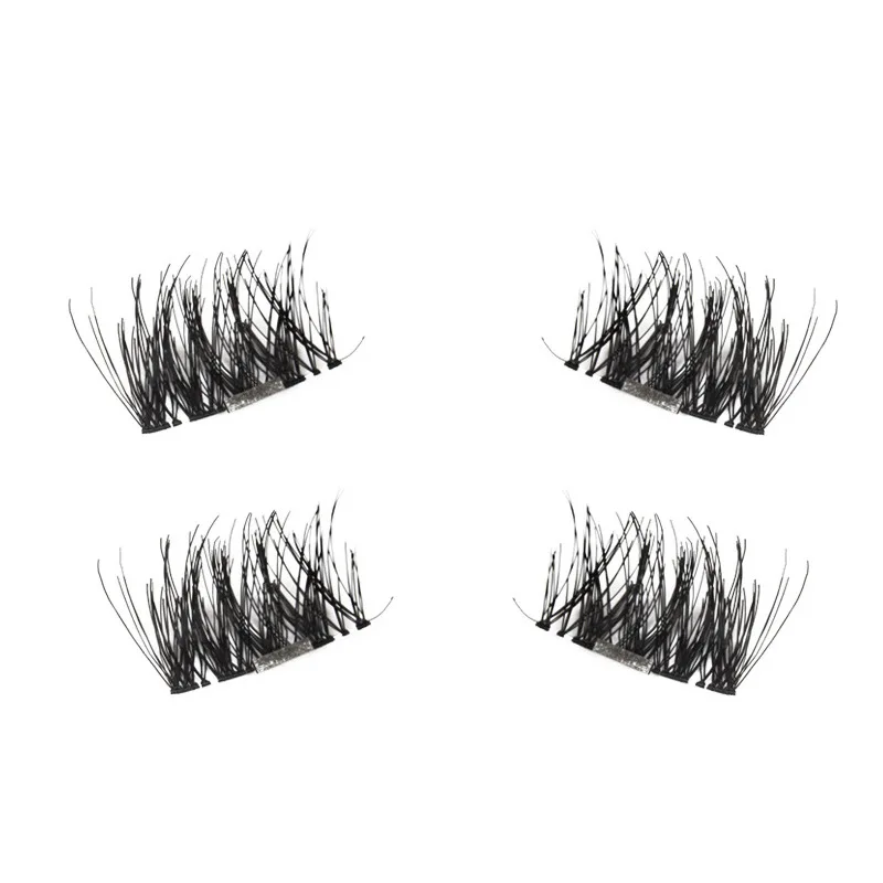 4 шт./2 пары накладные ресницы с магнитом|fake eye lashes|false eyelasheseye lashes |