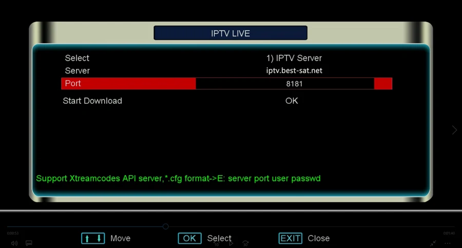 4k спутниковый ресивер F10S декодер коробка один год iptv подписка Великобритании каналы Поддержка DVB S2 H.265 AVS PowerVu Biss ключ newcccam