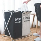 Коробка для хранения игрушек, складная корзина для пикника, очень большая Водонепроницаемая корзина из ткани Оксфорд для грязной стирки одежды, корзина для белья