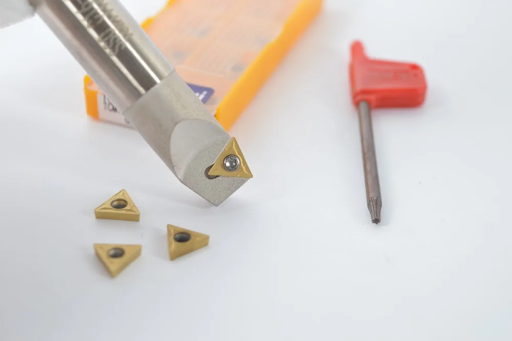 

15 degree 11mm-16mm Chamfering drill tool holder SSO-C16-16-110 -1F + 10pcs TCMT110204