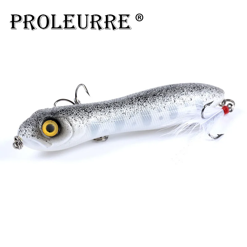 Рыболовная приманка Proleurre Topwater Воблер для окуня и щуки плавающая карандаш 10 см 16 г