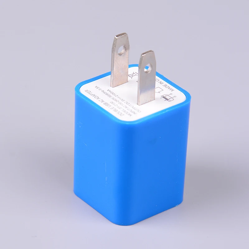 Универсальное устройство 5V 1A Dual 2 порта USB AC настенный адаптер питания для