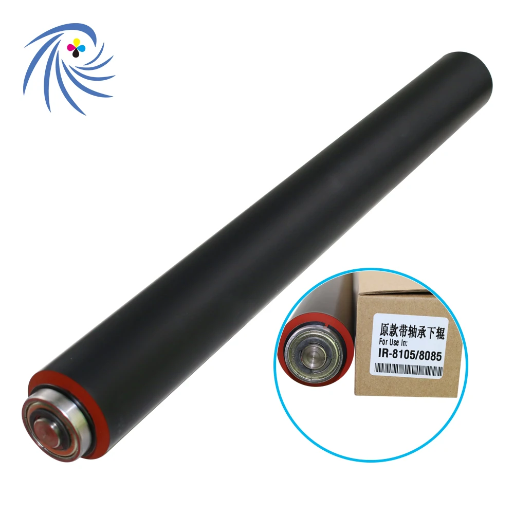 With Bearing!! IR8105 Lower Pressure Sleeved Roller for Canon IR8095 IR8205 IR8285 IR Advance 8085 8095 8105 8025 8205 8295