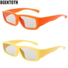 35EA детские размеры круглые поляризованные Пассивные 3D очки для реального D 3D ТВ кинотеатра