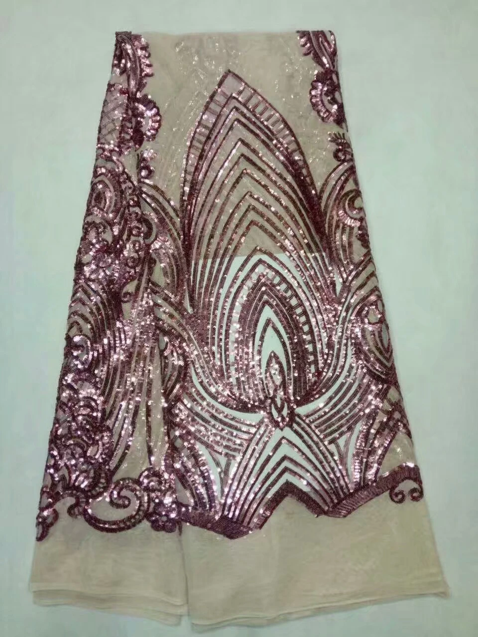 Оптовая африканские тюль кружевной ткани для торжественное платье Шитье