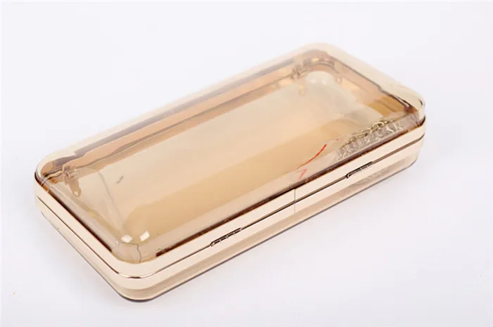 New Women Transparent / Lace Flap Acrylic Clear Colorful Ladies Handbags Chains Wedding Party Day Clutch Evening Bags BH538 | Багаж и