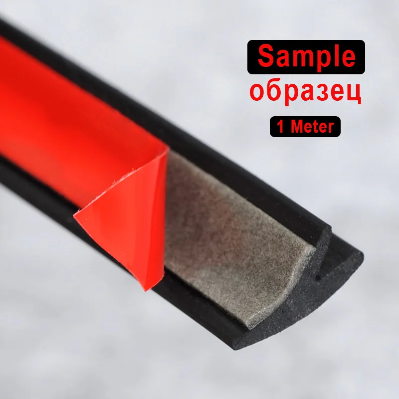Образец уплотнителя двери 1 метр маленький D Большой D Тип Z P B 9 T тип уплотнитель уплотнения двери автомобиля d наклейки автомобильные аксессуары для автомобиля - Название цвета: 1 meter V