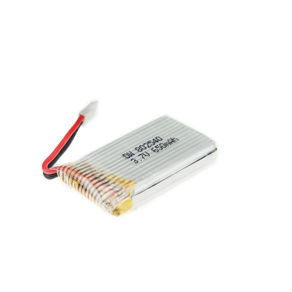 Аккумулятор li-po 3.7V 650mAh, 10 штук, для QX90 QX95 QX80 QX100 EX100 EX105 EX110 X73 Syma X5C-1 X5C X5 X5SC X5SW X6SW JRC H9D H5C и других моделей.