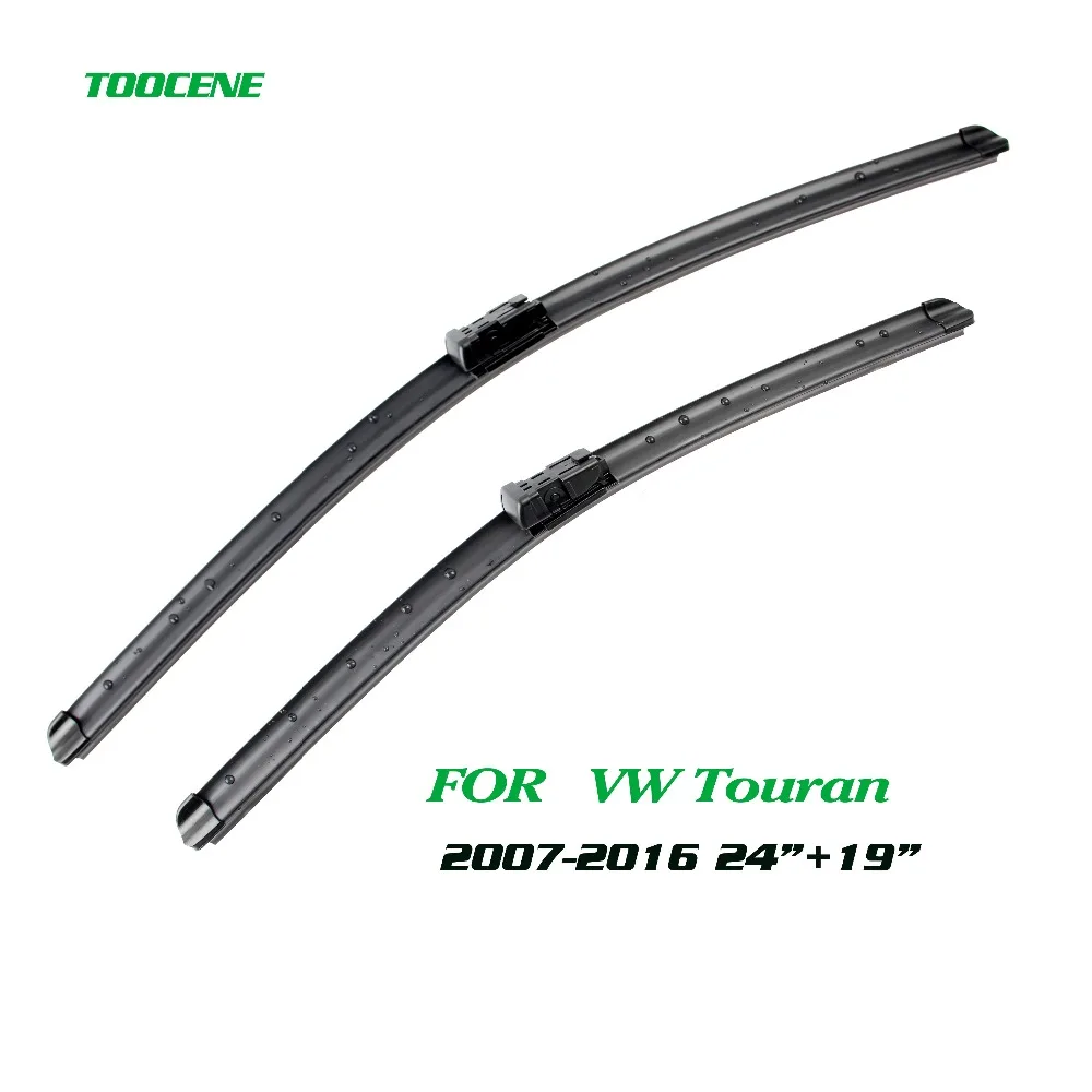 Toocene стеклоочистители для Volkswagen Touran 2007 2016 ПАРА 24 &quot+ 19&quot лобовое стекло