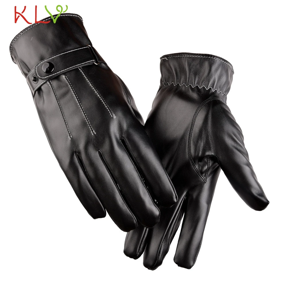 

Gloves Men Women Luxurious Leather Winter Driving Warm Gloves Female Gloves Mittens Handschoenen 18oct30