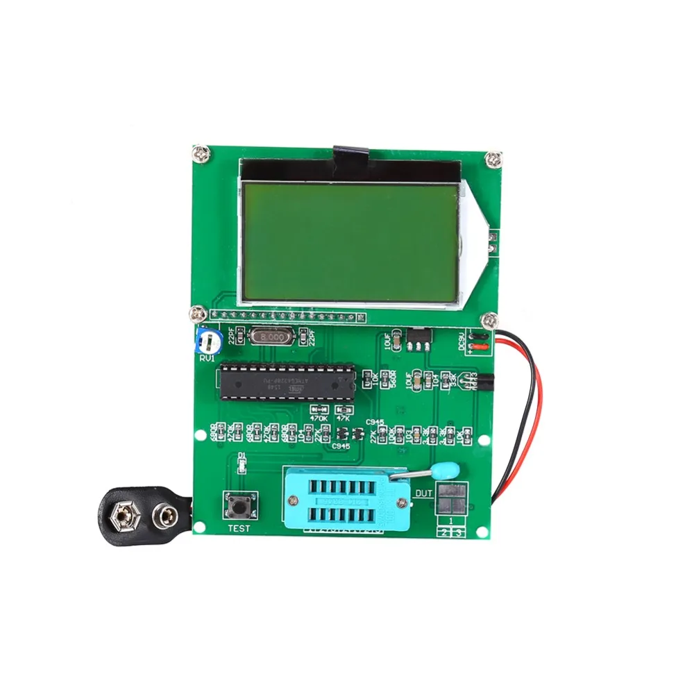GM328 LCD транзистор дисплея tester ESR meter Cymometer квадратный генератор волн|generator retail|generator