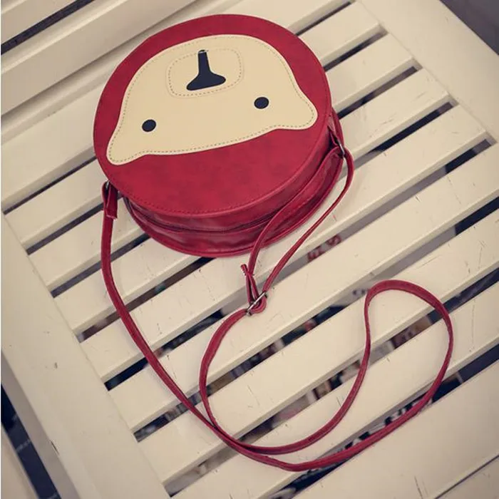 Новый 2017 осень женская сумка маленький круглый пакет мешочки мини | Багаж и сумки