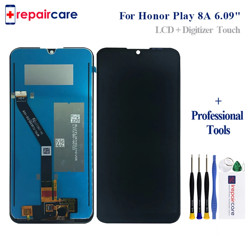 Для Huawei Honor Play 8A JAT L29 ЖК экран с рамкой + сенсорный дигитайзер для 8A|Экраны