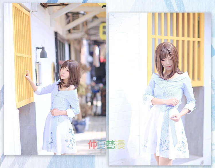 Аниме! Любовь и производитель Heroine BaiQi LiZheyan XuMo ZhouQiluo униформа для косплея Dailydress