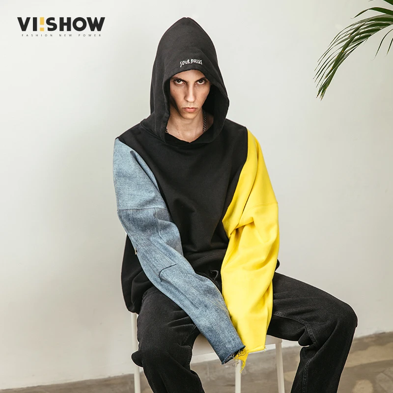 VIISHOW уличная толстовка бренд мужские толстовки Толстовка хлопок Sudaderas Para Hombre 2019