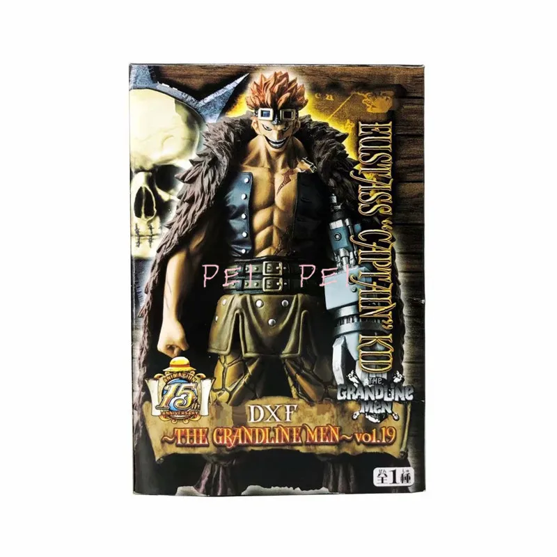 Аниме One Piece Eustass детский великолепный парусник DXF VOL.19 ПВХ экшн фигурка