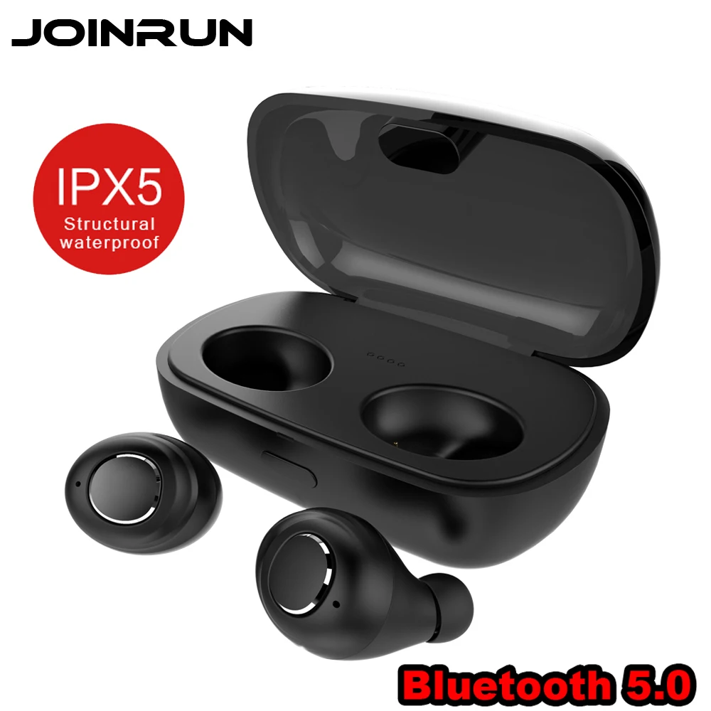 Беспроводные внутриканальные мини наушники Joinrun TWS Bluetooth 5 0 водонепроницаемая