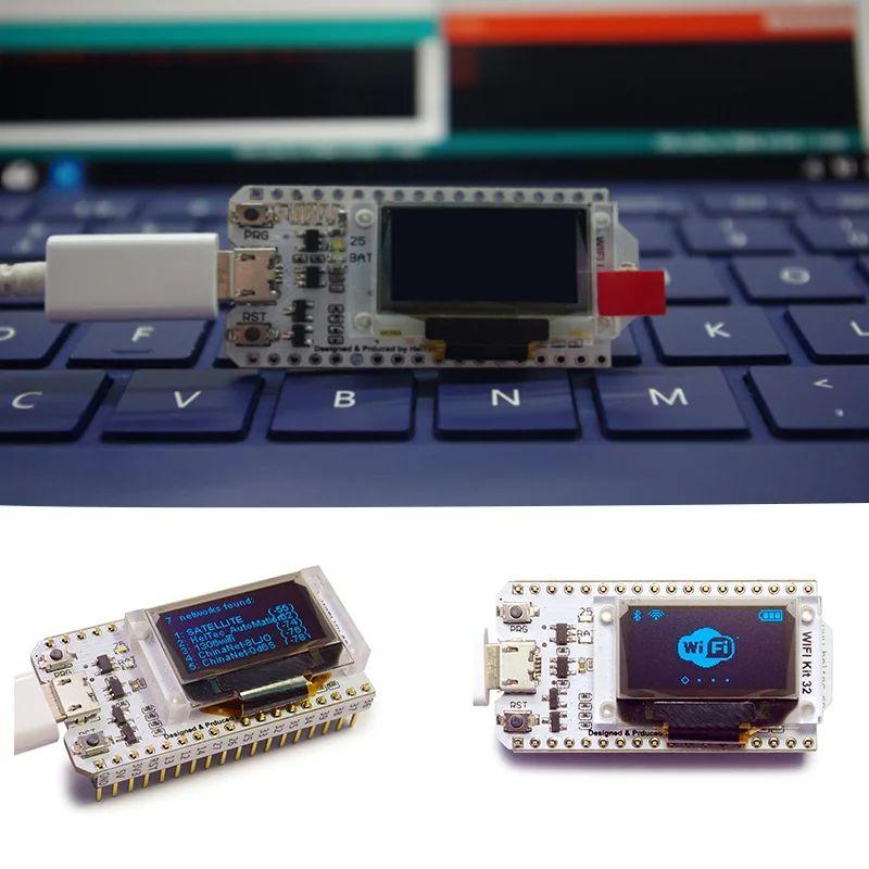 ESP32 Чип WIFI Bluetooth макетная плата OLED IOT Kit модуль @ JH |