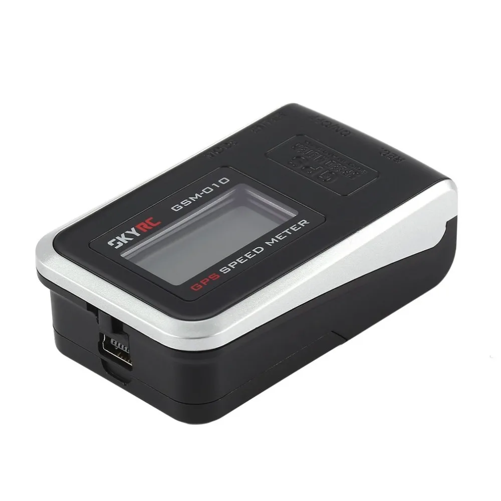 SKYRC GSM 010 компактный Высокоточный GPS измеритель скорости высотомер для RC
