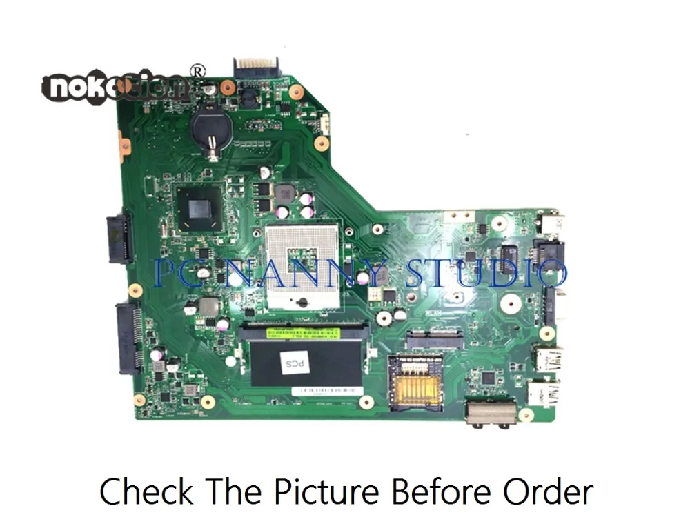 

PCNANNY для ASUS X54H K54L материнская плата HM65 DDR3 ПК