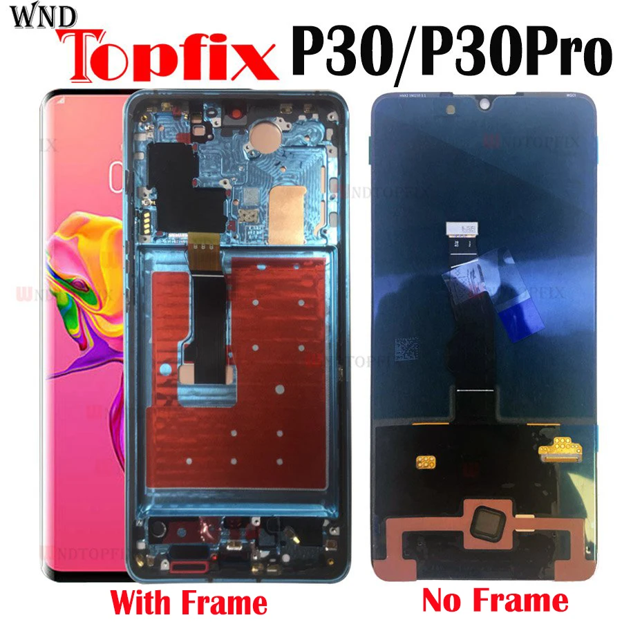 

NEW For Huawei P30 Pro LCD Touch Screen Digitizer Assembly Huawei P30 LCD display Huawei P30Pro Display VOG-L29 ELE-L29 MAR-LX1M